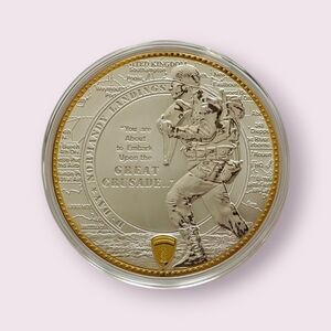 Operation Overload Anniversary Proof Colossal Commemorative Coin w/COA